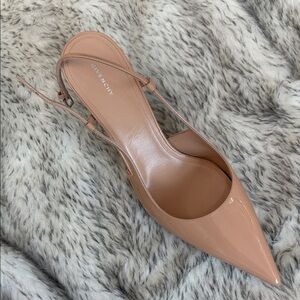 Givenchy Nude Pointed Slingback 2 inch Heels